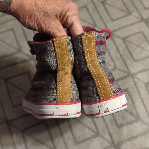 Converse CT Hi, Vision Fuscia/ Multi Color Textile - Youth 4 - Picture 4 of 10